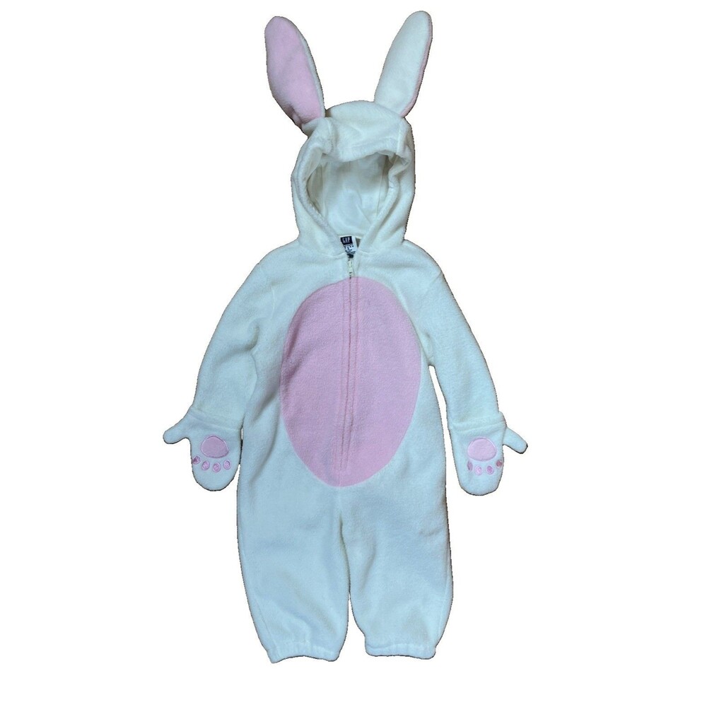 Adorable 1 Piece BABY GAP Bunny Rabbit Halloween Costume Size 6-12 Months